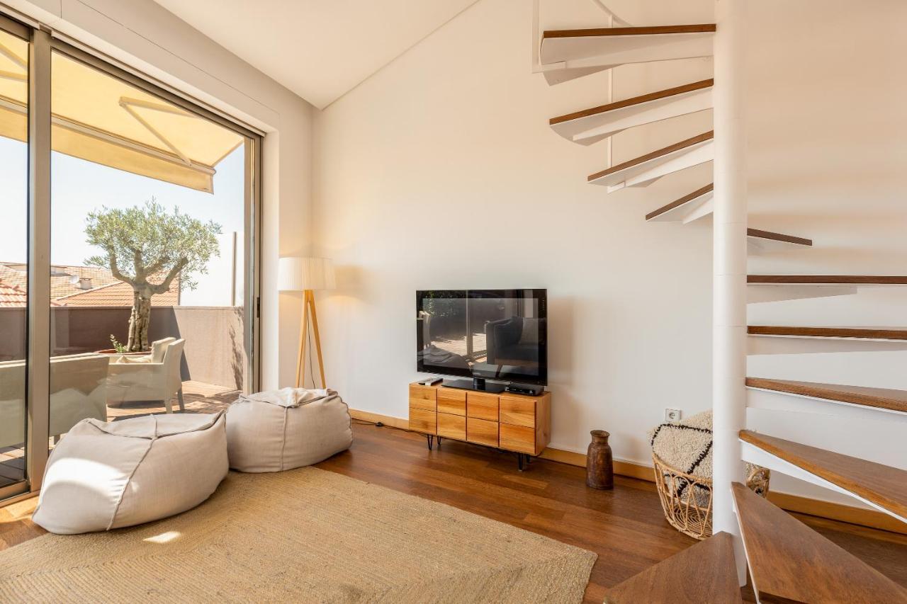 Sunny Loft In Downtown Porto With Private Parking Apartman Kültér fotó